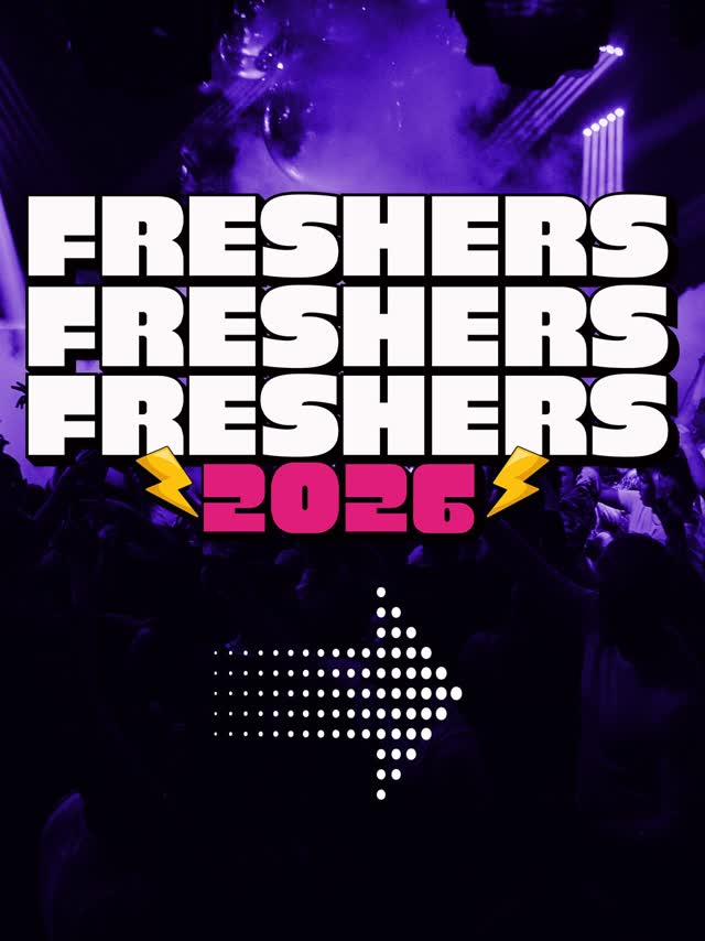 FRESHERS ’26 LOADING... / WTF! Fridays featuring Dick N Dom