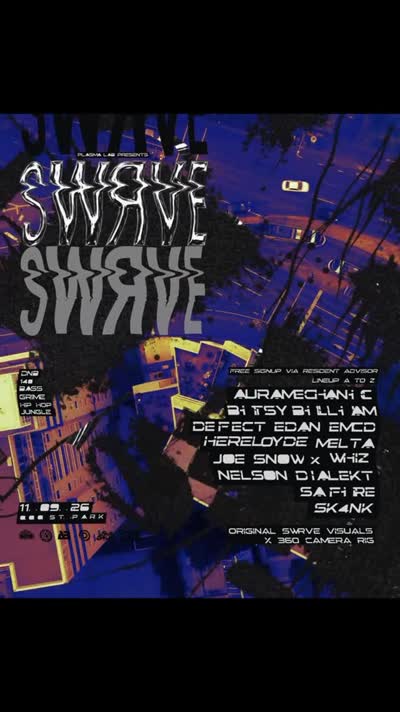 SWRVE X6 / BACK SEP 11TH