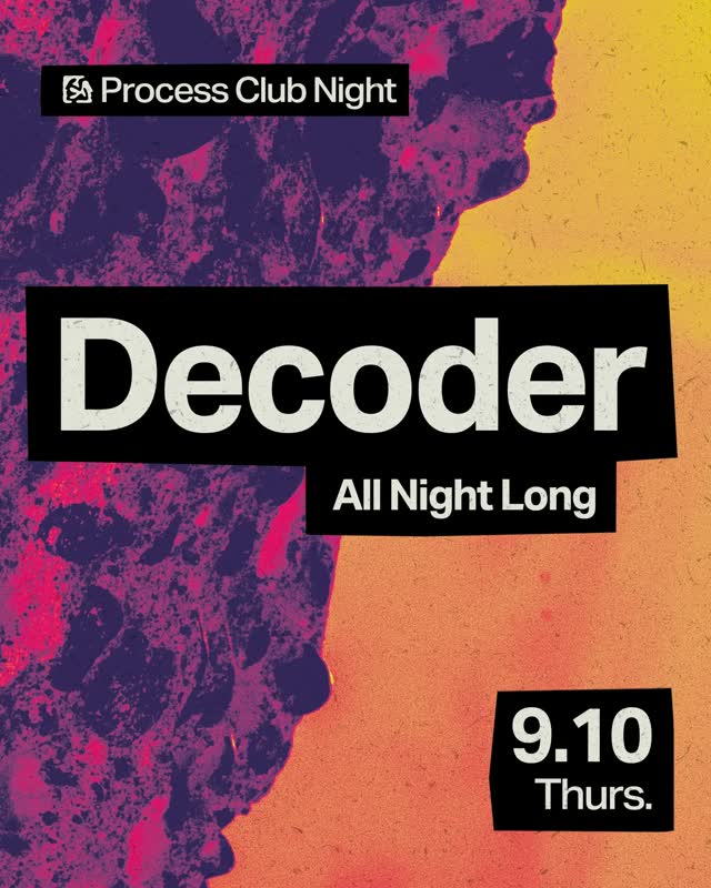 Decoder at Process - All Night Long Psychedelic Techno Set