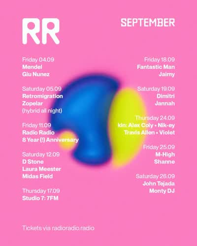 Radio Radio September Lineup