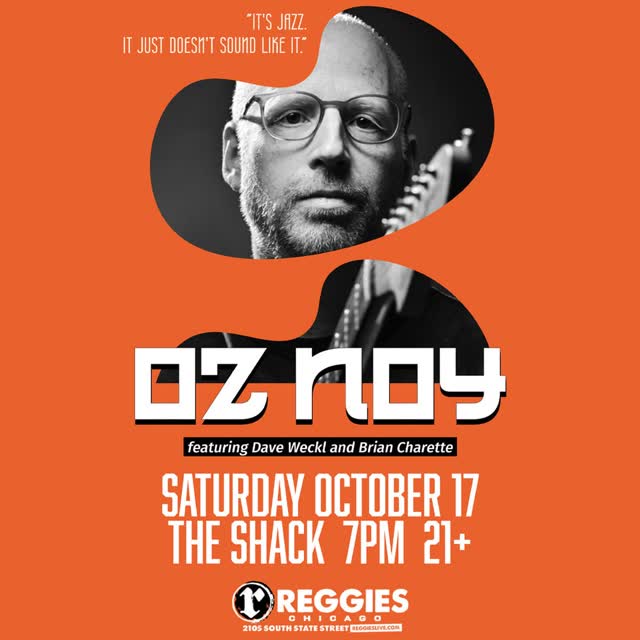 Jazz guitar virtuoso @oznoyguitar returns to the Shack on Saturday, October 17th!
