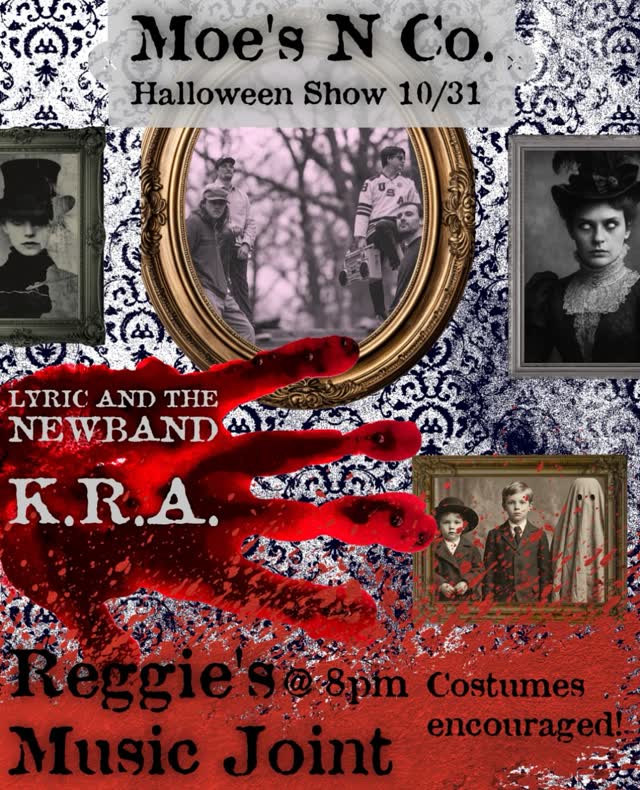 Halloween show at Reggie’s in the joint