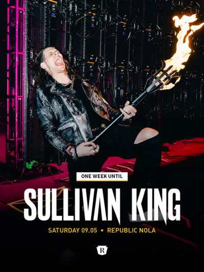 ONE MORE WEEK UNTIL THE KING ARRIVES!