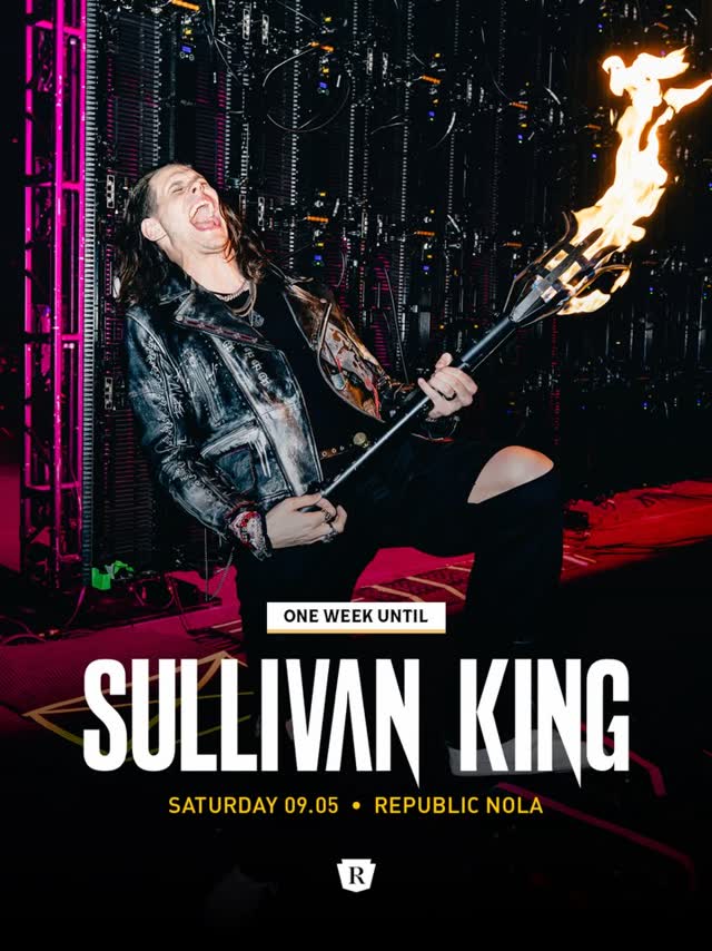 ONE MORE WEEK UNTIL THE KING ARRIVES!