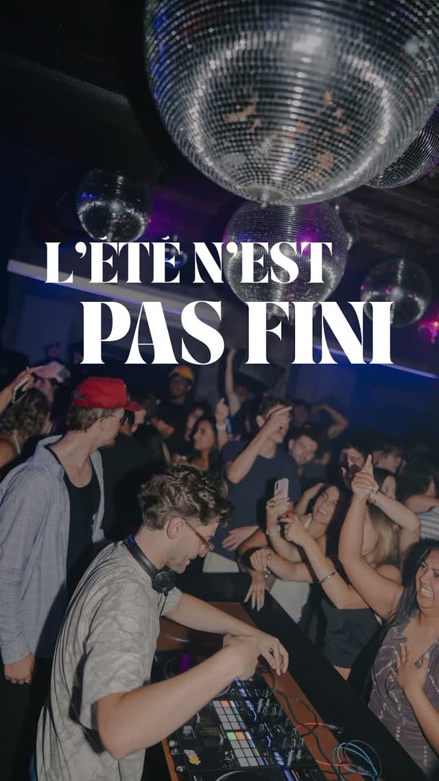 L’ÉTÉ N’EST PAS FINI ! / SUMMER IS NOT OVER!
