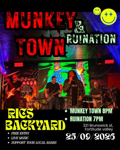 Two bands. One stage. Free entry.