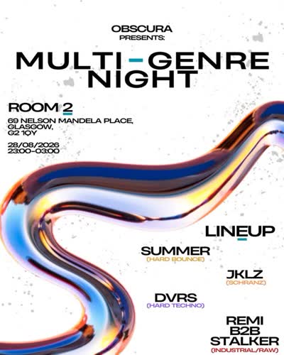 OBSCURA PRESENTS: MULTI GENRE NIGHT