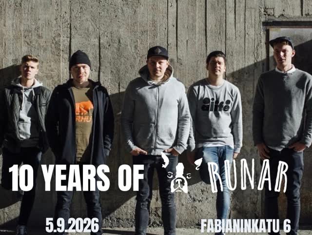 10 YEARS OF RUNAR