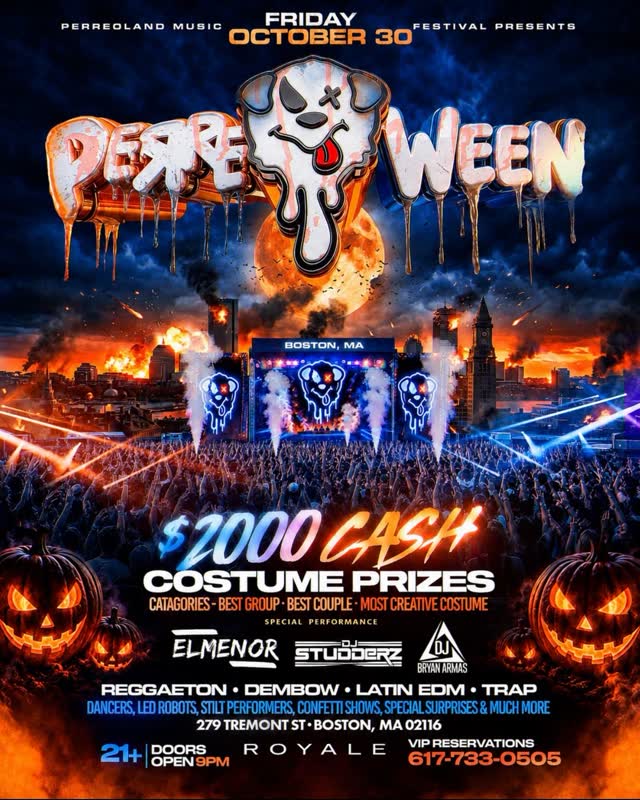 PERREOWEEN IS TAKING OVER HALLOWEEN WEEKEND!