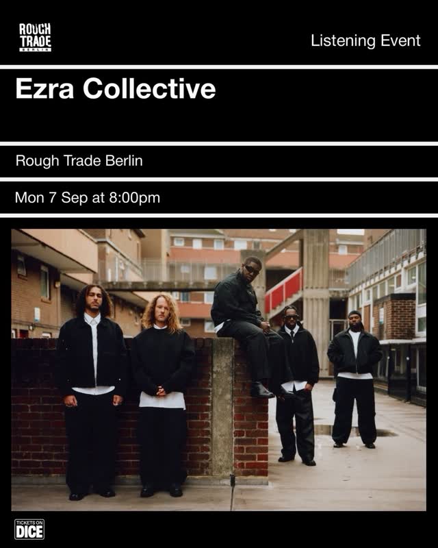 Ezra Collective Pre-release Listening Party for 'Here Because of Hope'