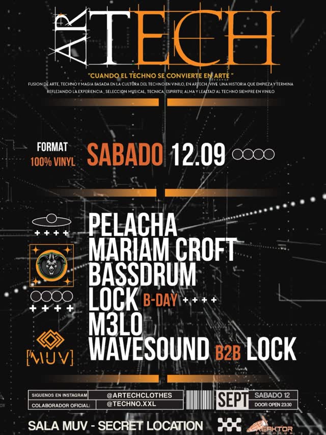 ARTECH: Una fusión perfecta de arte, techno y magia basada en la cultura del vinilo