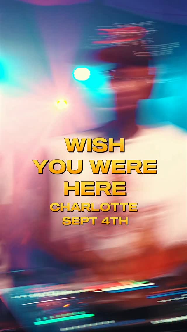 WISH YOU WERE HERE [ Charlotte ] Live Recorded DJ Sets Boiler Room Style