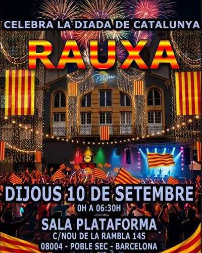 Celebra la Diada de Catalunya RAUXA
