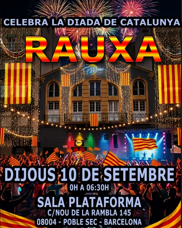 Celebra la Diada de Catalunya RAUXA