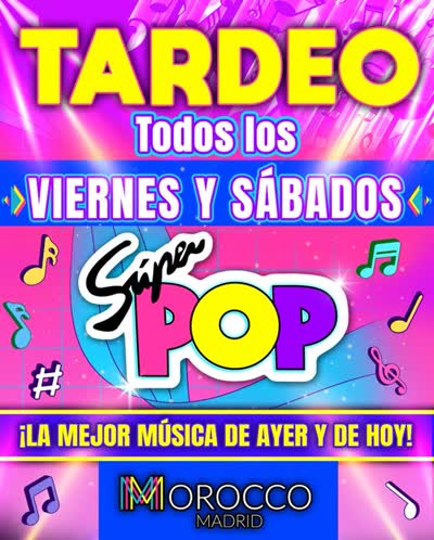 Tardeo Súper Pop