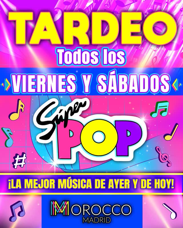 Tardeo Súper Pop