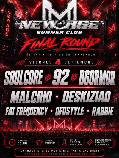 New Age Summer Club Final Round