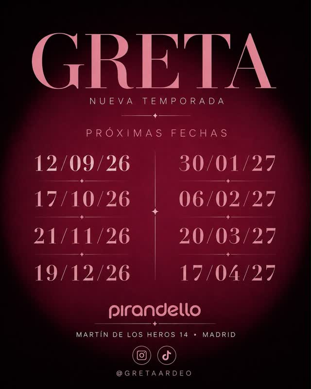 GRETA NUEVA TEMPORADA