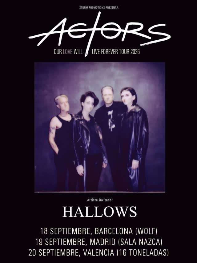 Actors & Hallows Tour - Barcelona, Madrid, Valencia