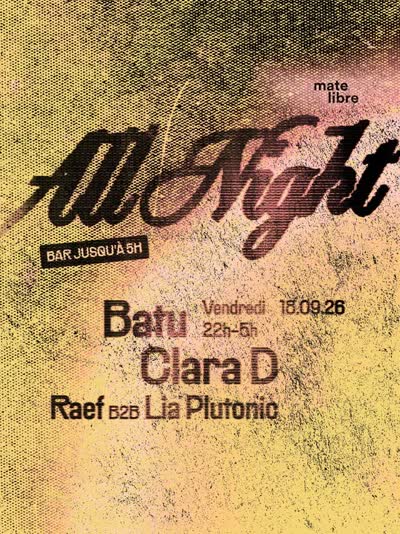 ALL NIGHT bass music & club music event