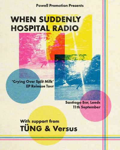 LEEDS!! co-headline tour date at Santiago Bar