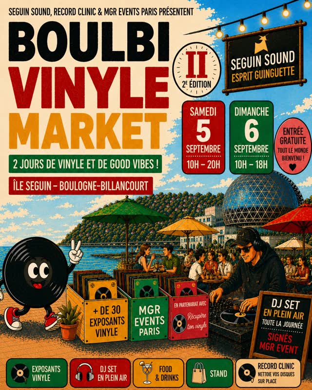 BOULBI VINYLE MARKET — 2e EDITION !