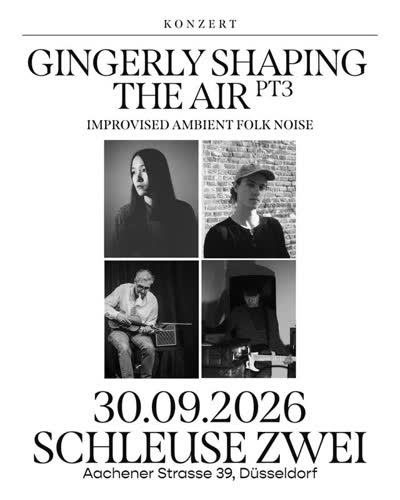 Gingerly Shaping The Air Pt3