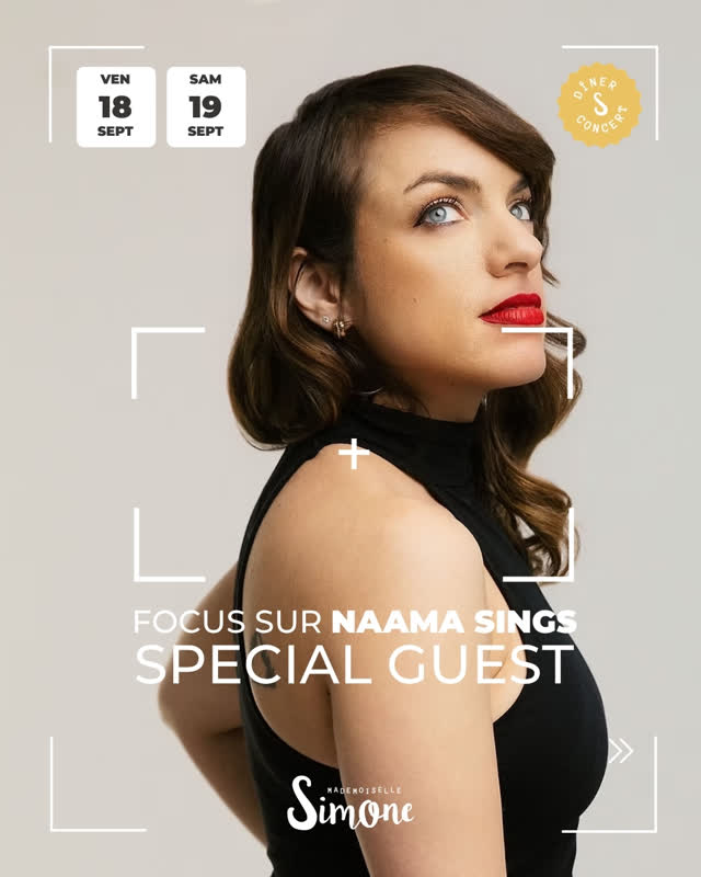 Diner's Concert: Focus sur Naama Sings
