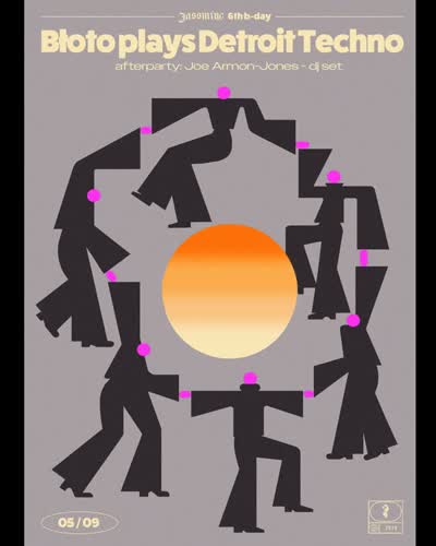 5/09 ⚡ Jassmine 6th Birthday BŁOTO PLAYS DETROIT TECHNO