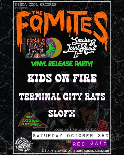 The Fomites Vinyl Release Party!