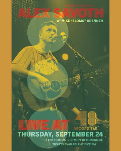 Intimate acoustic set at @48recordbar
