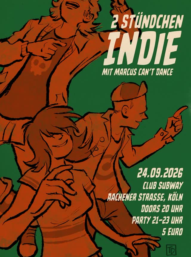 2 Stündchen Indie mit Marcus Can't Dance