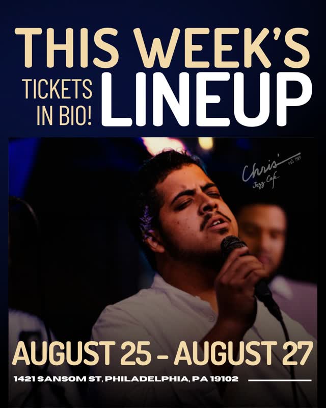 Live Jazz Lineup: Ravi Seenarine, Philadelphia Jazz Orchestra, Levi Rozek & J. Sebastian Bongiovi