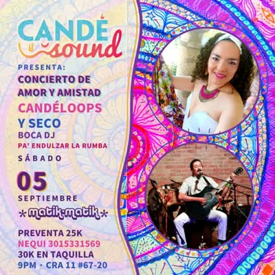 Concierto de cumpleaños Candesound con SECO, Loops y BOCADJ