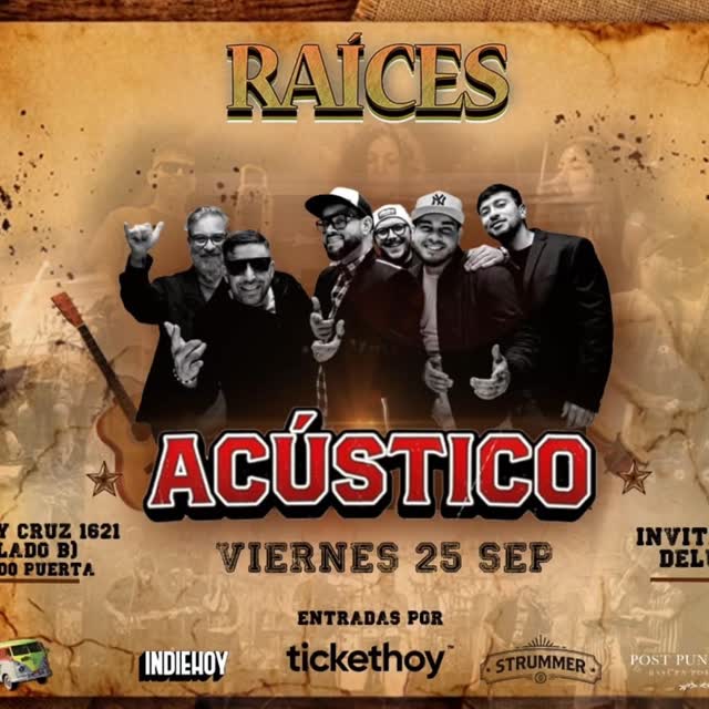 Raices presenta un show acústico junto a invitados de lujo