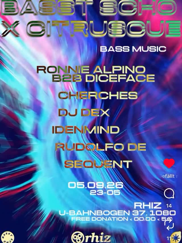 BASST SCHO X CITRUSCUE BASS MUSIC