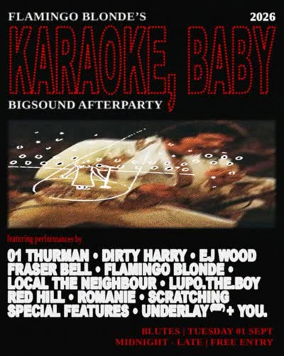 @flamingoblondest KARAOKE, BABY Afterparty