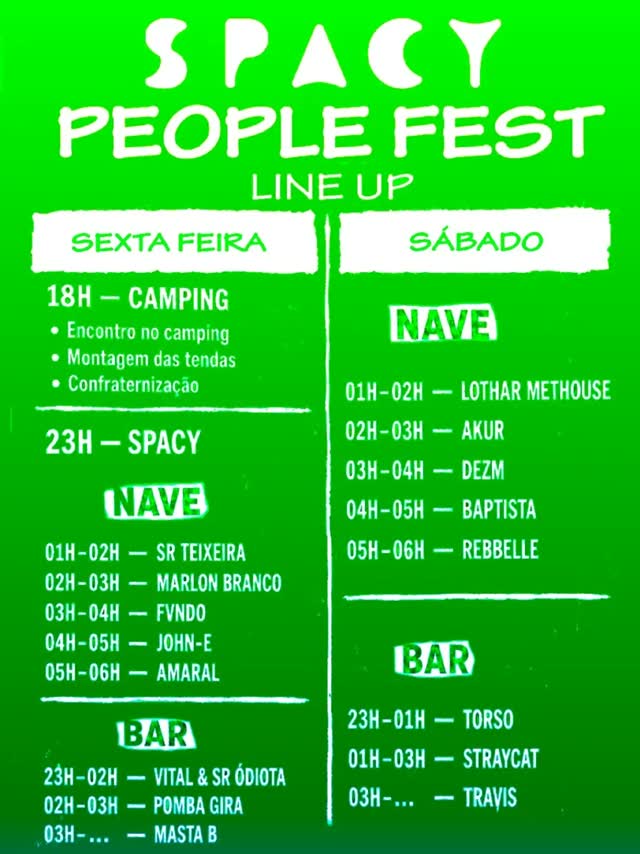 SPACY PEOPLE FEST
