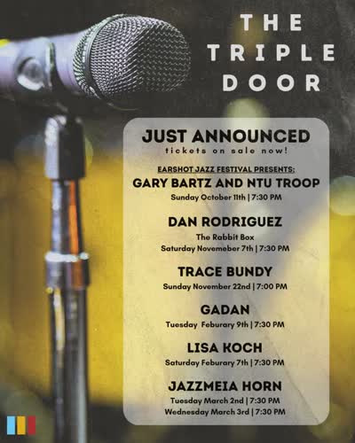 Earshot Jazz Festival Presents: The Triple Door