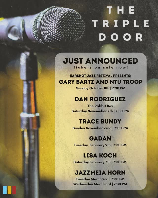 Earshot Jazz Festival Presents: The Triple Door