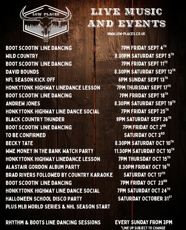 Live Music and Events