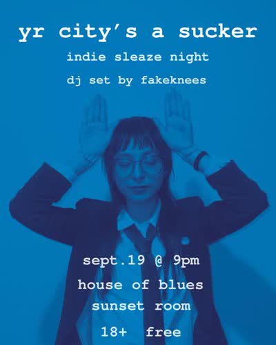 indie sleaze night