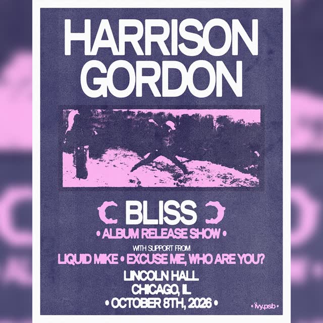 Chicago! Lincoln Hall and @riot_fest are teaming up to bring midwest emo-punk @harrisongordon_il to Lincoln Hall this October 💪 Tix on sale now!