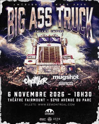 Big Ass Truck I.E. Live at Théâtre Fairmount