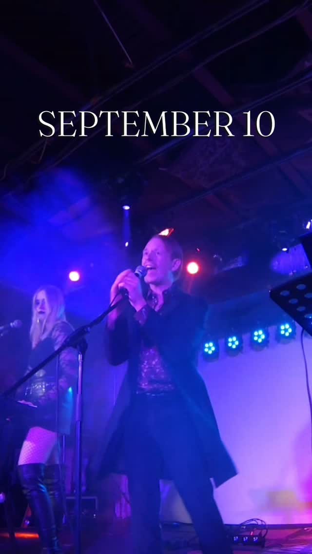 SEPTEMBER 10 at @dickensyyc : @wants.music @theovandenhoff @ghosttwin And a fully darkwave set by me