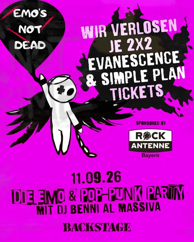 EMO NOT DEAD Emo Poppunk Party