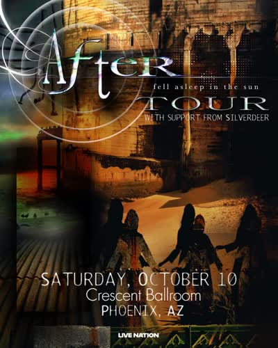 trip-pop outfit @aftertheband comes to crescent with support from @silverdeerband on saturday, october 10th!