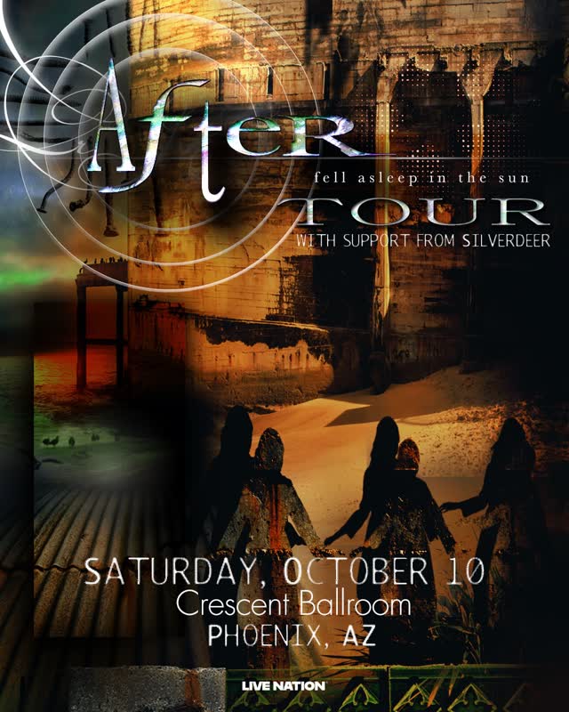 trip-pop outfit @aftertheband comes to crescent with support from @silverdeerband on saturday, october 10th!