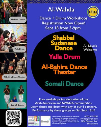 Al-Wahda Dance + Drum Workshops