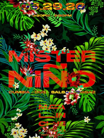 TONIGHT! @misternino_ from 6:30pm to 9:30pm —Bringing Cumbia, Dub, Salsa & Reggae to the Room.